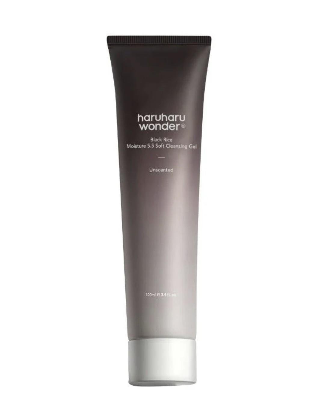 Haruharu Wonder Black Rice Moisture 5.5 Soft Cleansing Gel